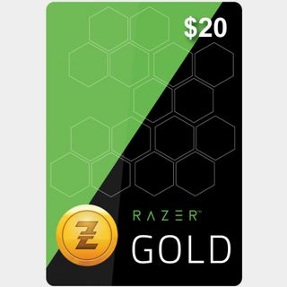 Buy USA Razer Gold 20 USD Gift Card game Online