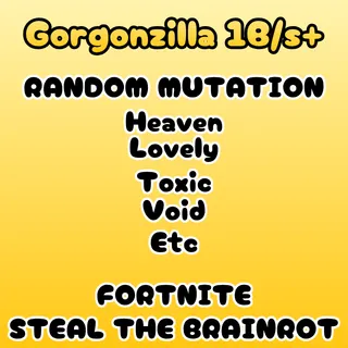 Fortnite Steal The Brainrot Gorgonzilla
