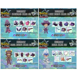 Fantasy Life Weapons, Tools, and Etc