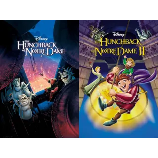 The Hunchback of Notre Dame 2-Movie Collection Google Play HD (ports to Movies Anywhere)