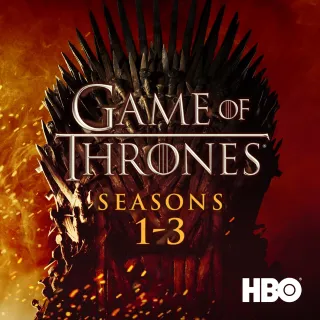 Game of Thrones seasons 1, 2, 3 iTunes HD