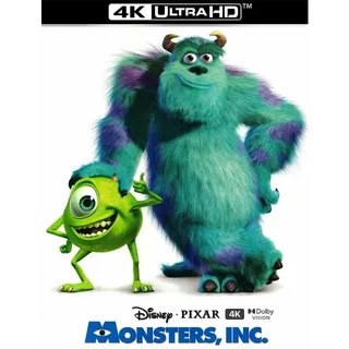 Monsters, Inc. 4K Apple TV ports to Movies Anywhere