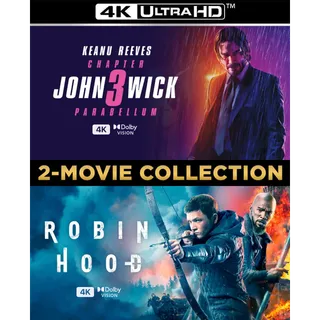 John Wick 3 & Robin Hood (2018) 2-Movie Collection 4K Movies Anywhere
