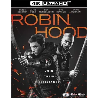 Robin Hood Vudu / iTunes 4k