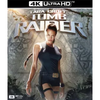 Lara Croft: Tomb Raider Vudu / iTunes 4k