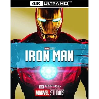 Iron Man Movies Anywhere / Vudu 4k