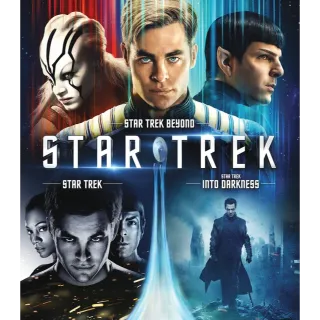 Star Trek 3-Movie Collection Vudu (Fandango at Home) HDX