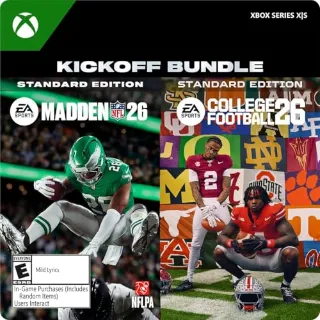 COLLEGE FOOTBALL 26 - KICKOFF BUNDLE - Xbox Series X|S [Digital Code]
