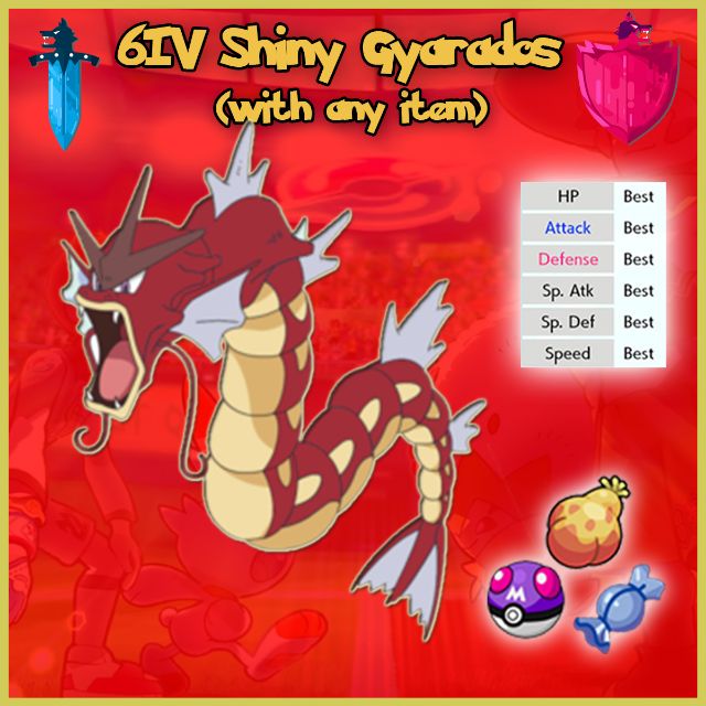 Pokémon SHINY GYARADOS 6iv - POKEMON SCARLET / VIOLET - Foto 13