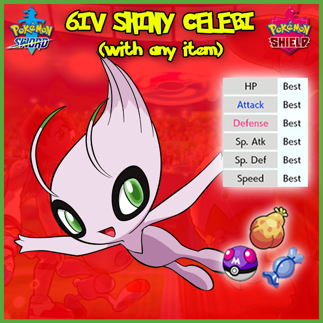shiny celebi pokemon card Neo Destiny main image 1