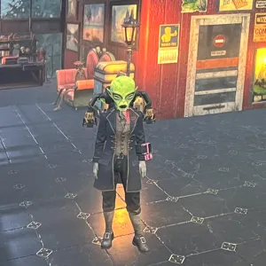glowing Alien