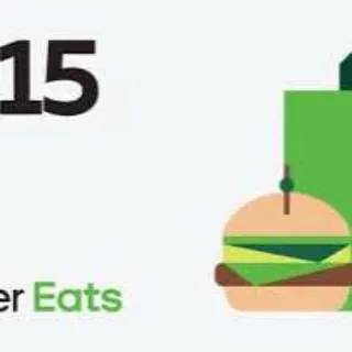 $15.00 Uber Eats
