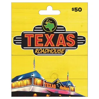 $50.00 USD Texsa Roadhouse GIFTCARD