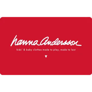 $100.00 USD Hanna Andersson Gift Card