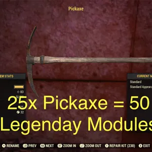 25x Pickaxe