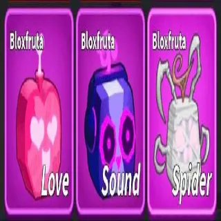 3x Legendary Blox Fruits