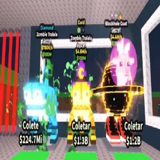 3x Secret Brainrot: Steal A Brainrot