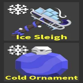 Ice Sleigh Set Flee The Facility
