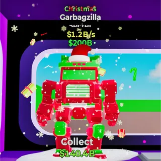 Christmas garbagzilla