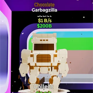 Choclate garbagzilla