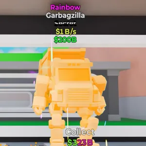 rainbow garbagzilla
