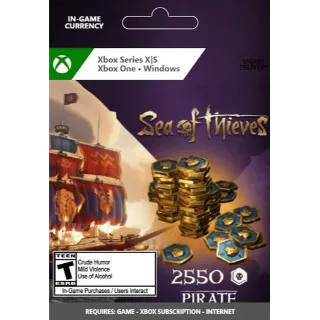 Sea of Thieves - 2550 Ancient Coins - Secret Stash of the Ancients PC/XBOX LIVE Key GLOBAL