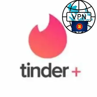 Tinder Plus Voucher Code- 6 Months Subscription (ASEAN)