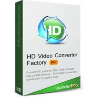 Wonderfox: HD Video Converter Factory Pro Lifetime Key GLOBAL