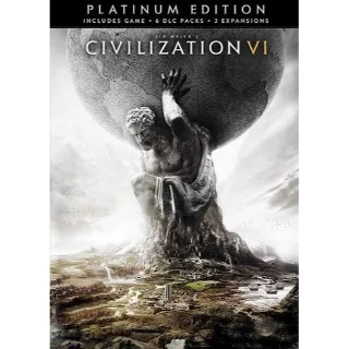 Sid Meier's Civilization VI: Platinum Edition Steam Key GLOBAL