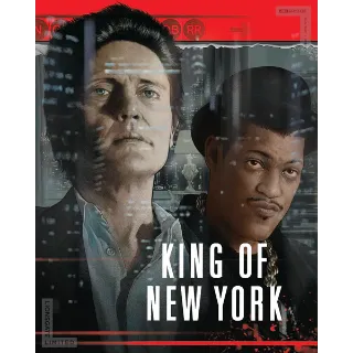 King of New York  iTunes or Vudu