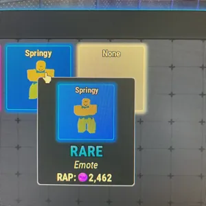 springy rare emote