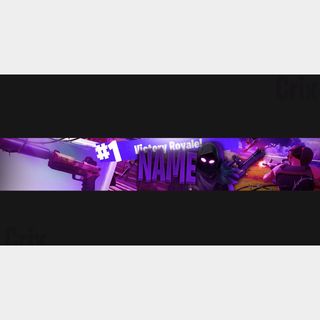 Fortnite Banner Logo For Youtube Twitch Cheap Other Gameflip