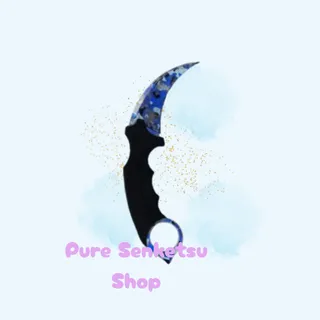 Sniper duels blue camo ww karambit