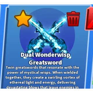 BLADE BALL - DUAL WONDERWISP 