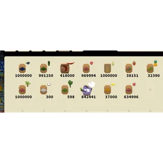 25,000 OF EVERY TYPES OF SEED