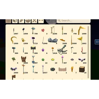 ISLANDS WEAPON SET 