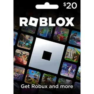 Brand New Roblox Digital $20 eGift Gift Card