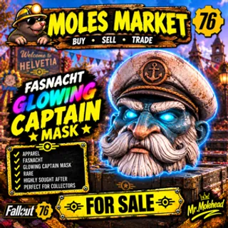 Glowing Captain Mask