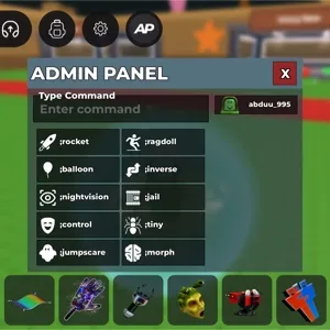 Steal a brainrot admin command account