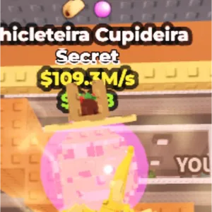 GOLD  CHICLETERIA CUPID