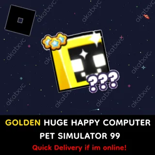 Golden Hugh Happy Computer | PS99