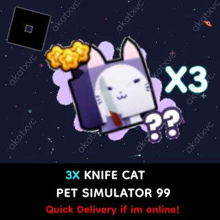3X KNIFE CAT | PS99