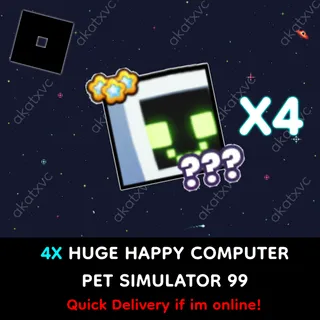 4x Huge Happy Computer | PS99