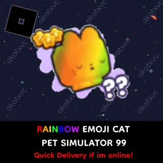 RAINBOW EMOJI CAT | PS99