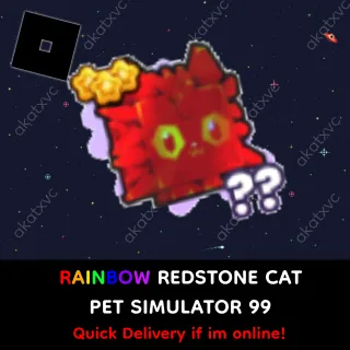 RAINBOW REDSTONE CAT | PS99