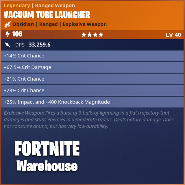 Fortnite 10x 106 Vacuum Tube Launcher Bundle Xbox One And Pc - previousnext