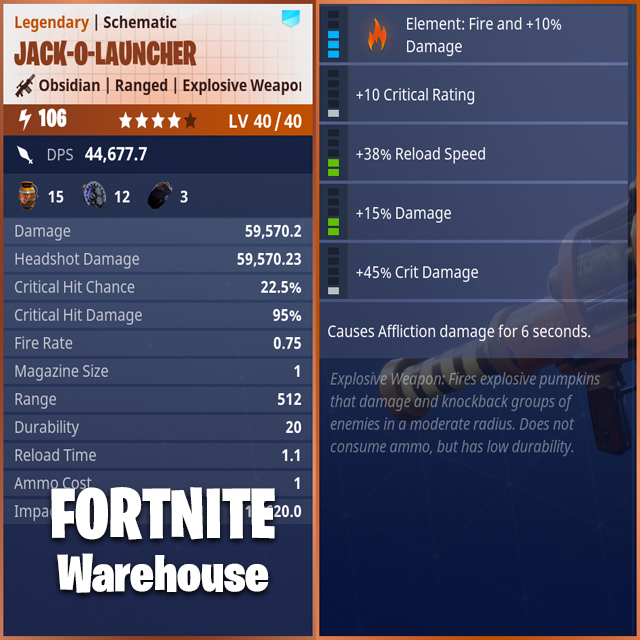 10x 106 elemental launcher bundle xbox one and pc - fortnite grenade launcher damage
