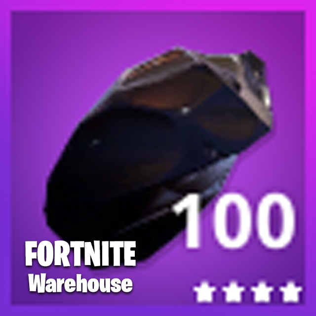 fortnite 100x obsidian ore xbox one and pc - obsidian fortnite