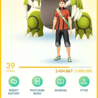 Pokémon Go Level 39