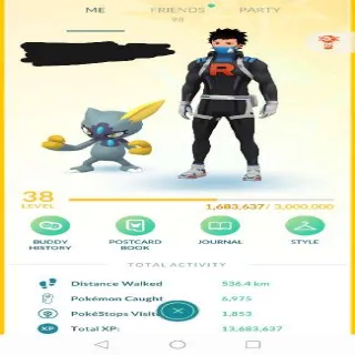 Pokémon GO Level 38